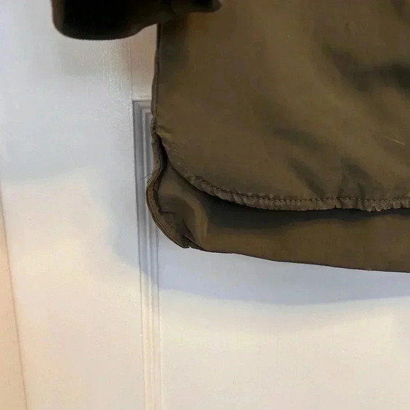 Men’s Tommy Hilfiger Coat in Olive Green Size Medium - Picture 11 of 11